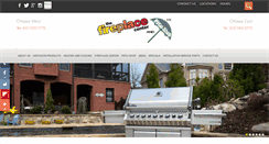 Desktop Screenshot of fireplacecenter.com